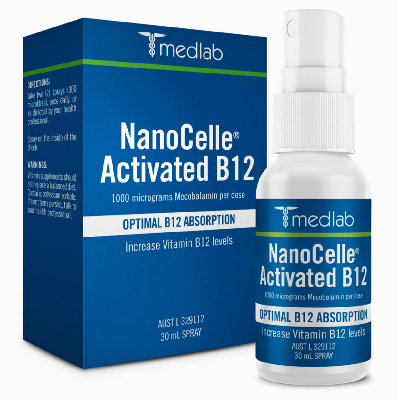 Medlab NanoCelle Activated B12 30ml