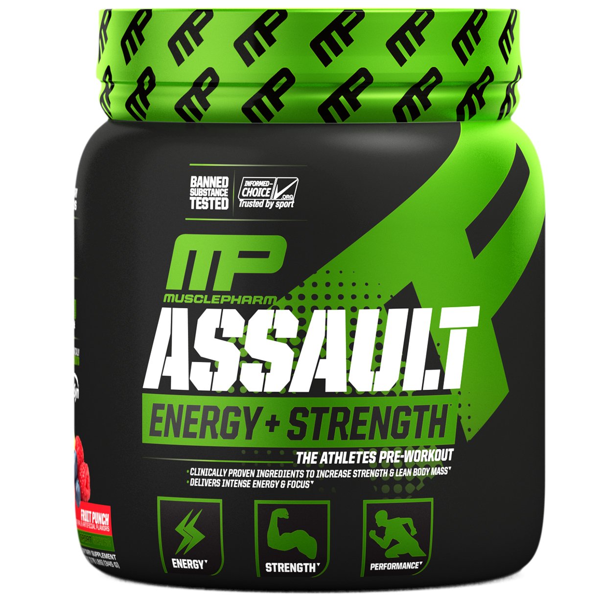 MusclePharm Assault Energy + Strength Pre-Workout 345G