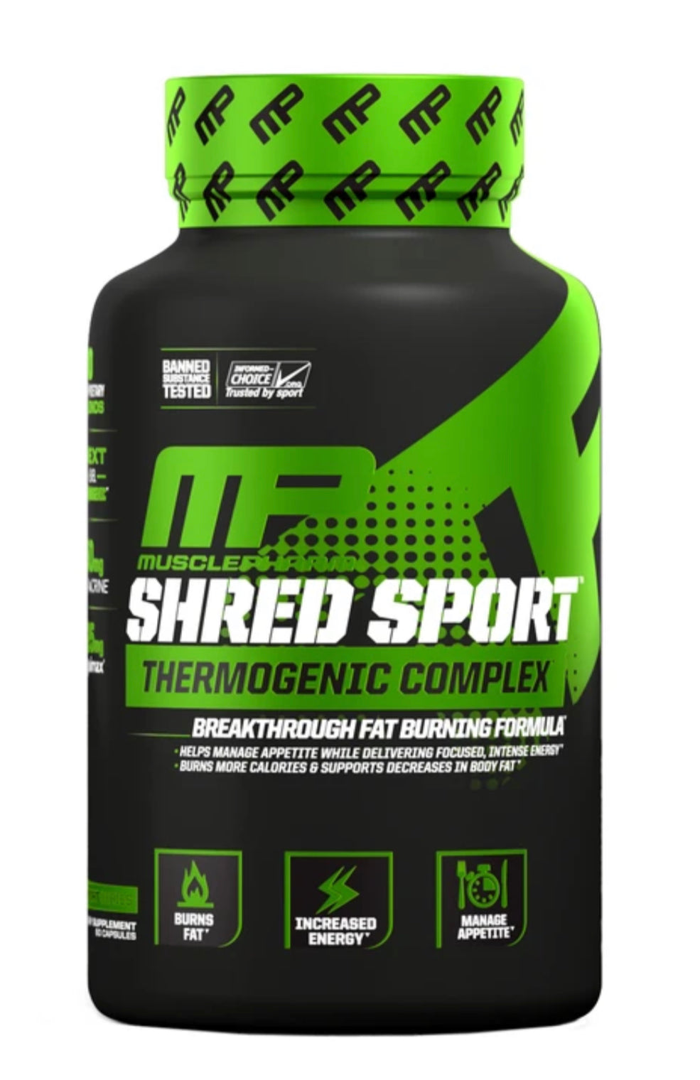 MusclePharm Shred Sport Thermogenic Complex Capsules 60