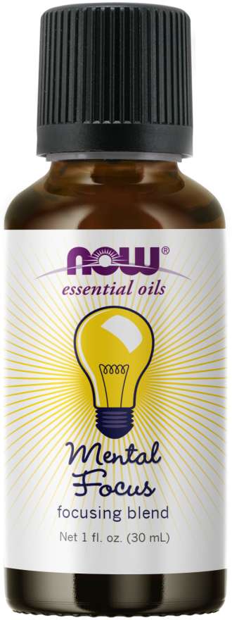 NOW Essential Oils Mental Focus Focusing Blend 30ml
