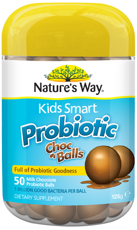 Nature's Way Kids Smart Probiotic Choc Balls 50
