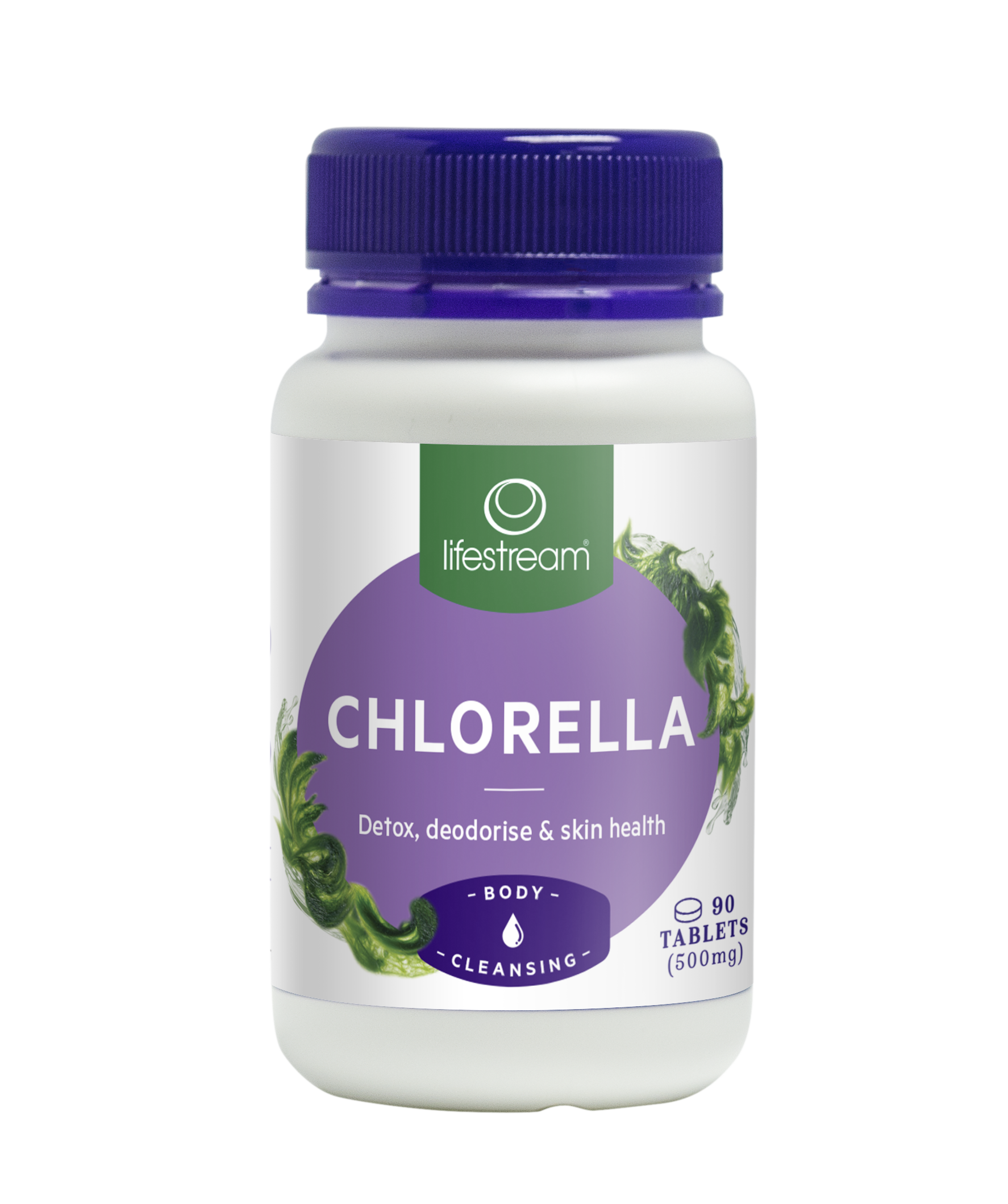 Lifestream Chlorella 500mg Tablets