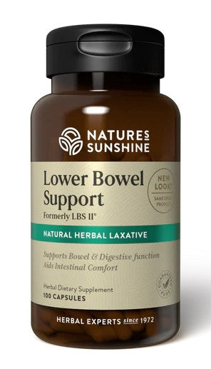 Nature's Sunshine Lower Bowel Support Capsules 100