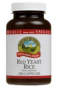 Nature's Sunshine Red Yeast Rice Capsules 120