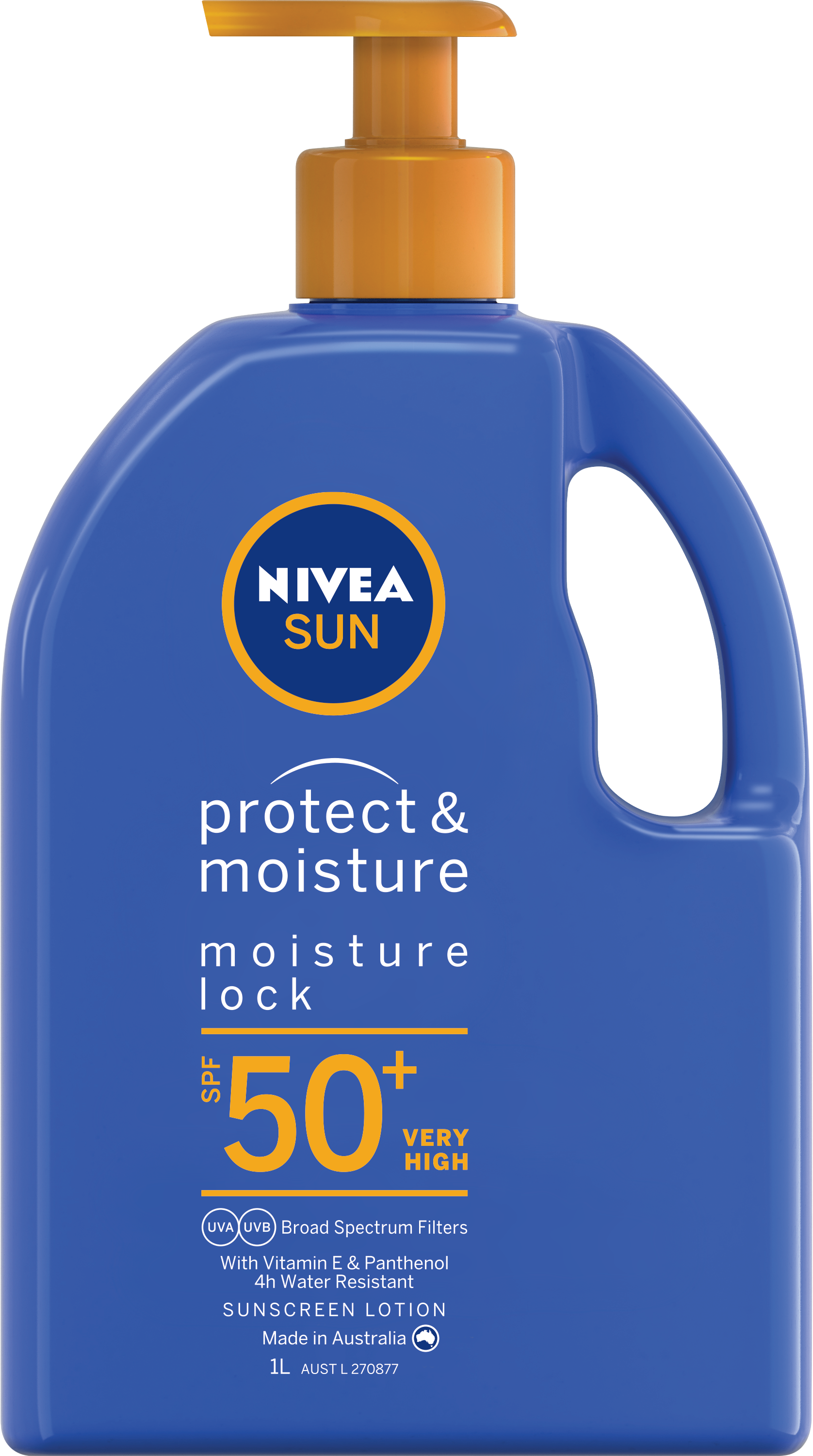 Nivea Sun Protect & Moisture Moisturising Sunscreen Lotion SPF 50+