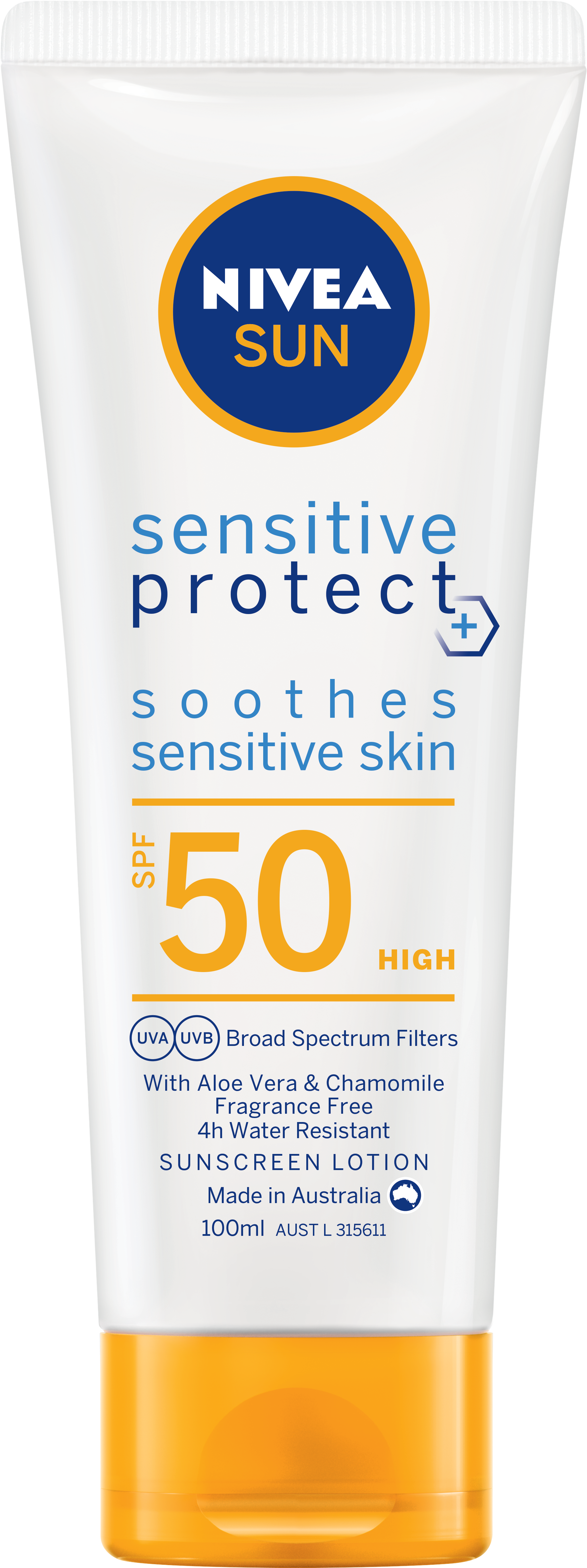 Nivea Sun Sensitive Protect Sunscreen Lotion SPF50