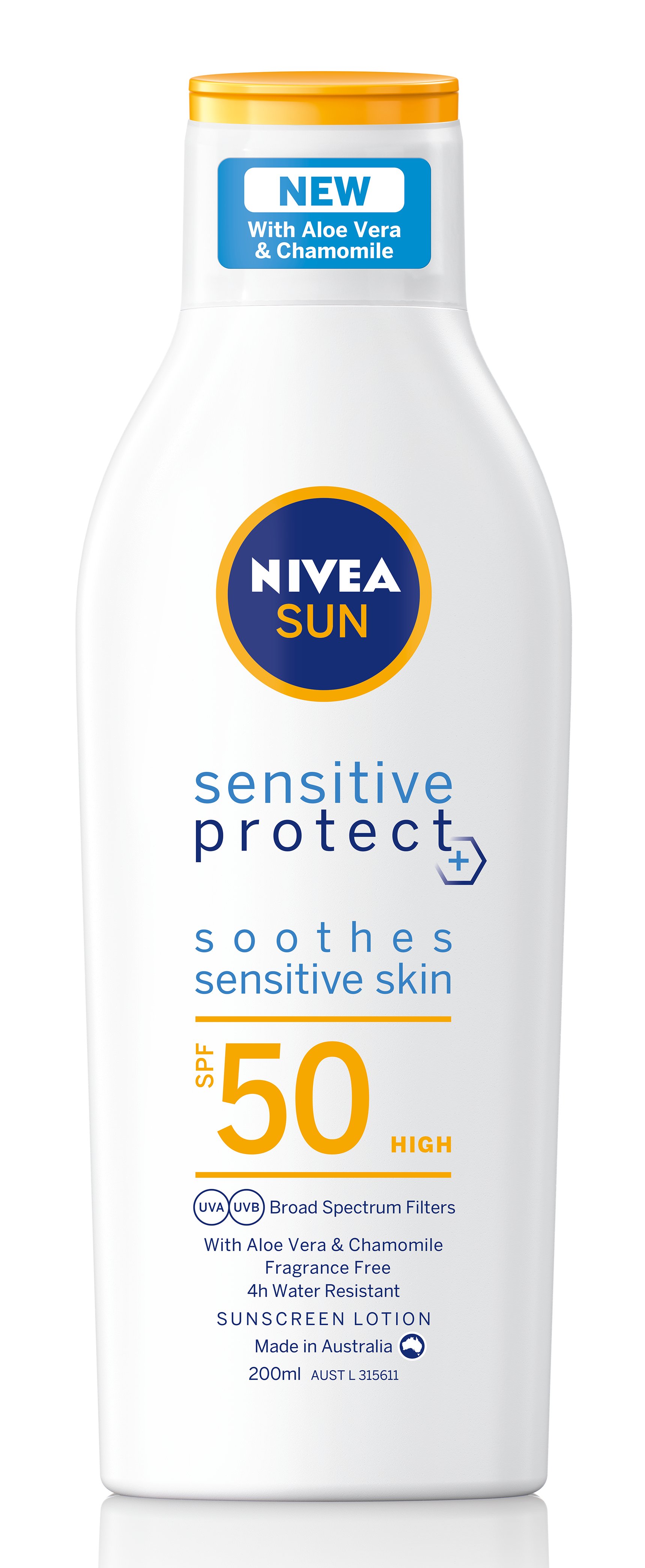 Nivea Sun Sensitive Protect Sunscreen Lotion SPF50