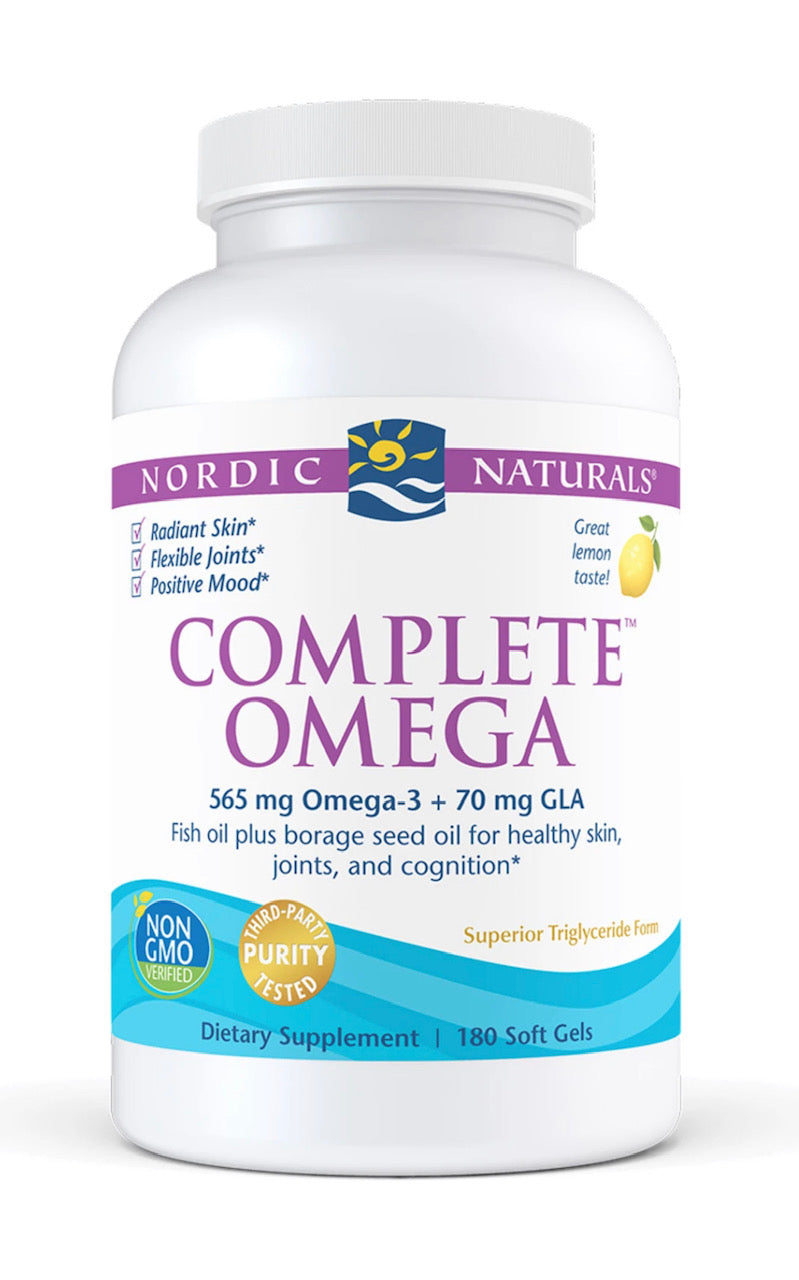 Nordic Naturals Complete Omega 1000mg Capsules 180