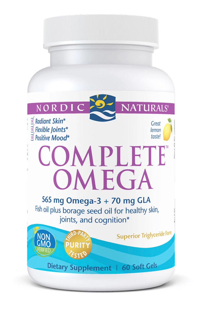 Nordic Naturals Complete Omega 1000mg Capsules 60