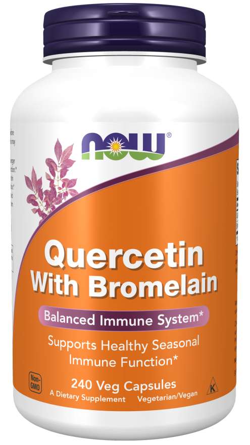 Now Foods Quercetin with Bromelain Veg Capsules 240