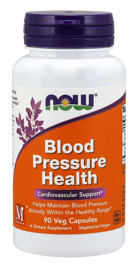 Now Foods Blood Pressure Health Veg Capsules 90