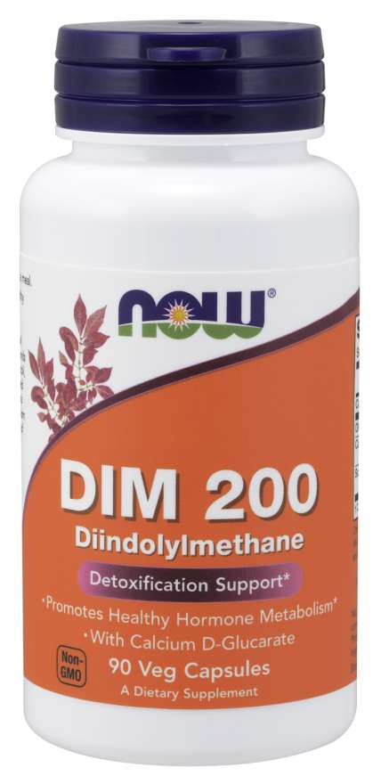 Now Foods DIM 200 (Diindolylmethane) Veg Capsules 90