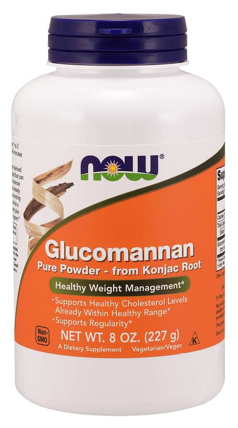Now Foods Glucomannan Pure Powder 227g