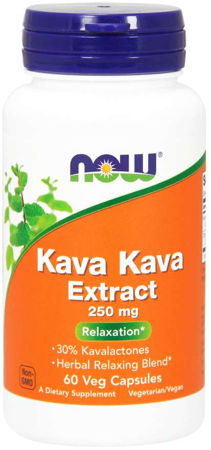 Now Foods Kava Kava Extract Veg Capsules 60