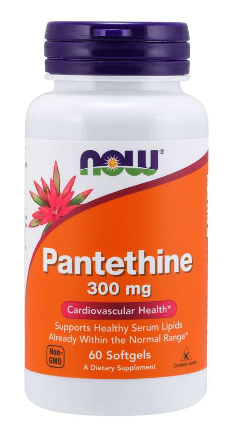 Now Foods Pantethine 300mg Softgels 60
