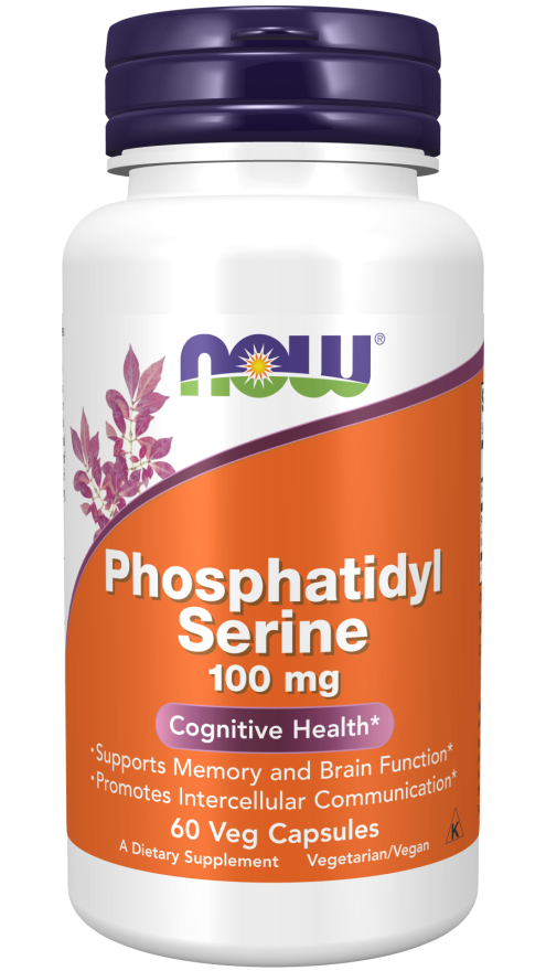 Now Foods Phosphatidyl Serine 100mg Capsules 60