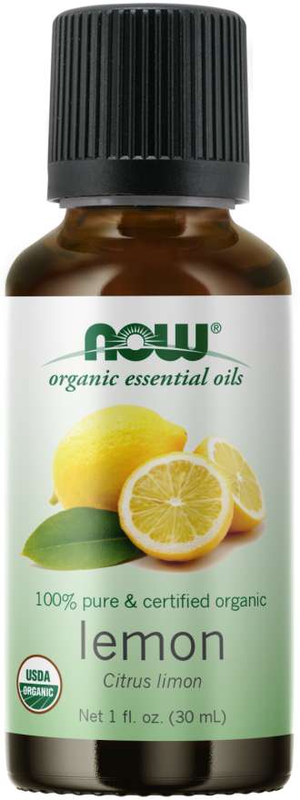 NOW Organic Essential Oils Lemon Oil 30ml