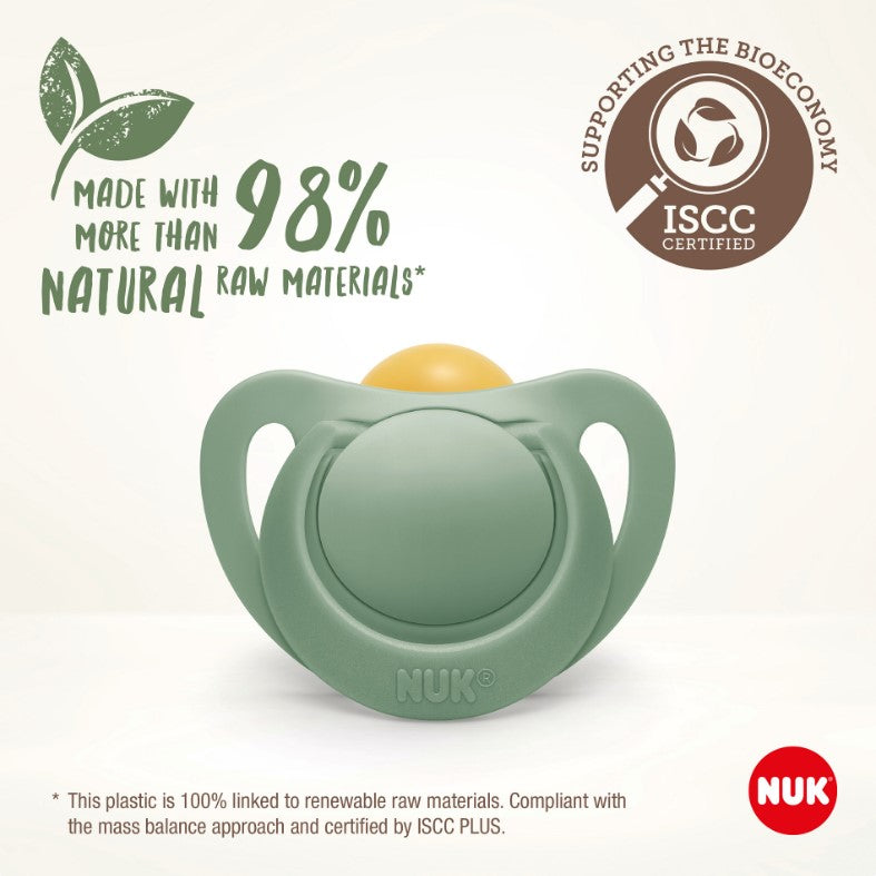 NUK For Nature Latex Soothers 4