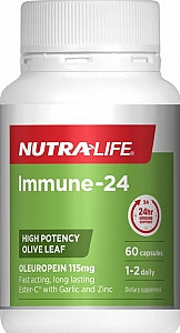Nutra-Life Immune-24 Capsules 60