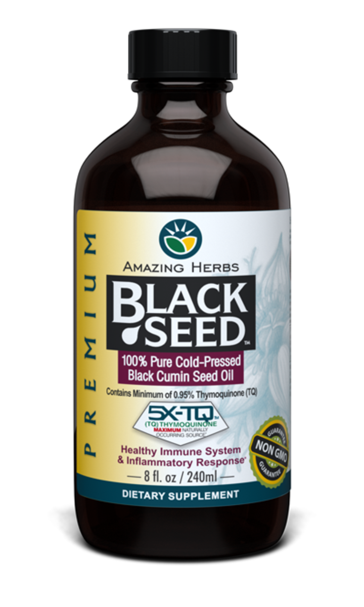 Amazing Herbs Premium Black Seed Oil 240ml