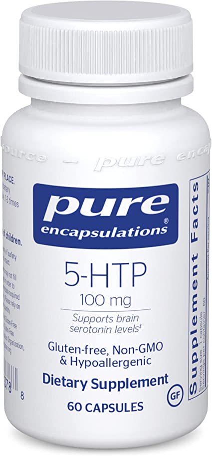 Pure Encapsulations 5-HTP 100mg Capsules 60