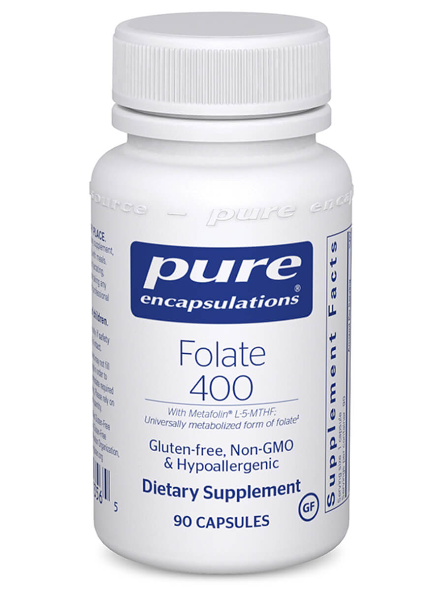 Pure Encapsulations Folate 400 Capsules 90