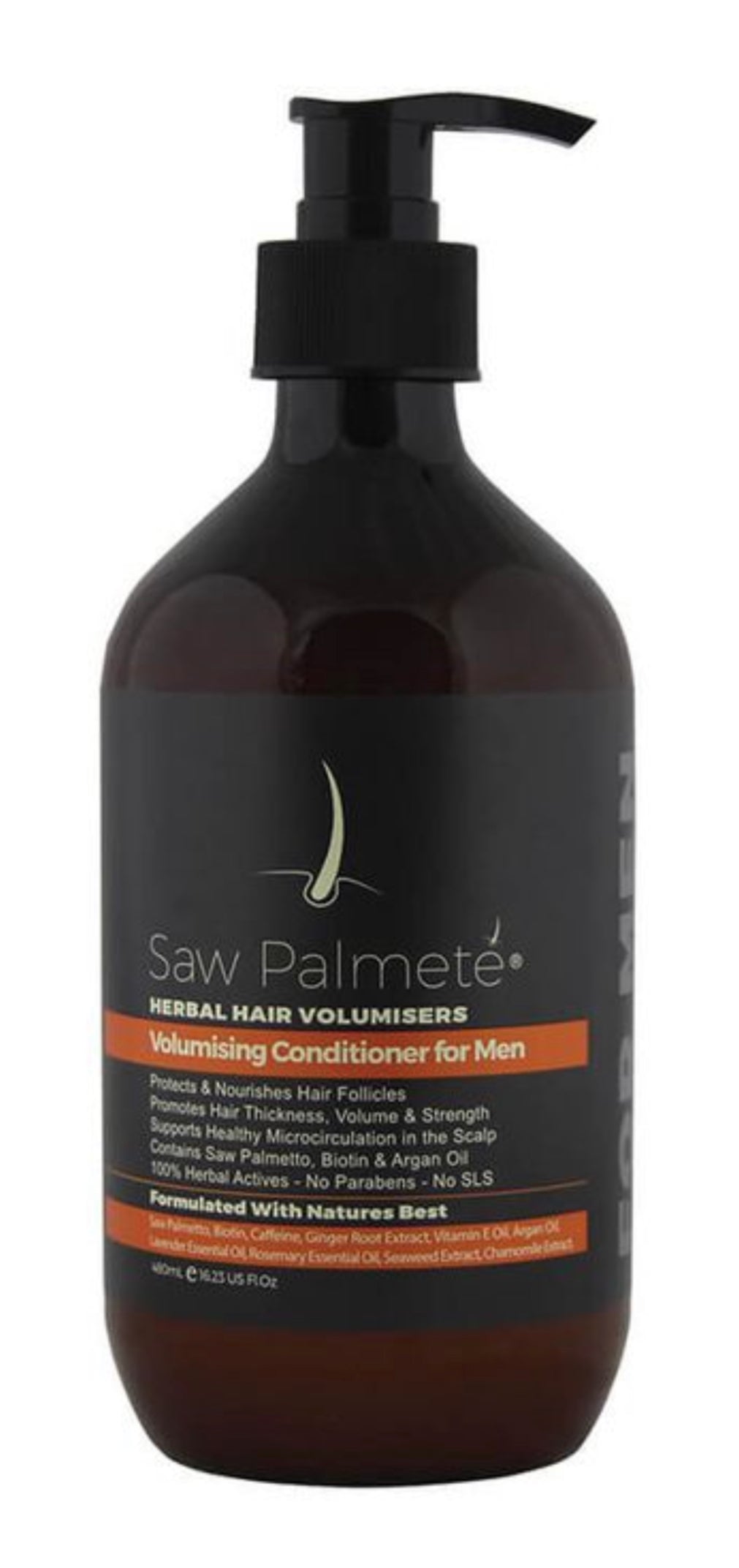 Saw Palmete Herbal Hair Volumisers Volumising Conditioner for Men 460ml