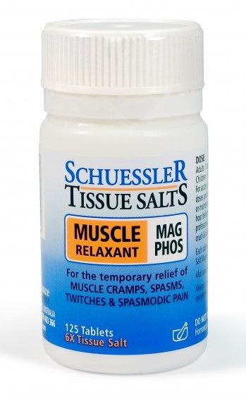 Schuessler Tissue Salts Mag Phos 8 - Muscle Relaxant Tablets