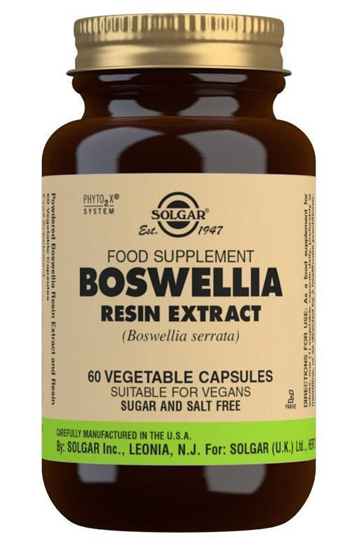 Solgar Boswellia Resin Extract Capsules 60