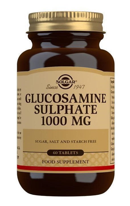 Solgar Shellfish-Free Glucosamine Hydrochloride 1000mg Tablets 60