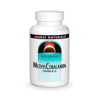 Source Naturals Methylcobalamin Vitamin B12 Lozenges 120