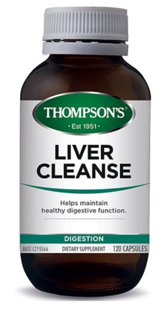Thompsons Liver Cleanse Capsules High Potency 120