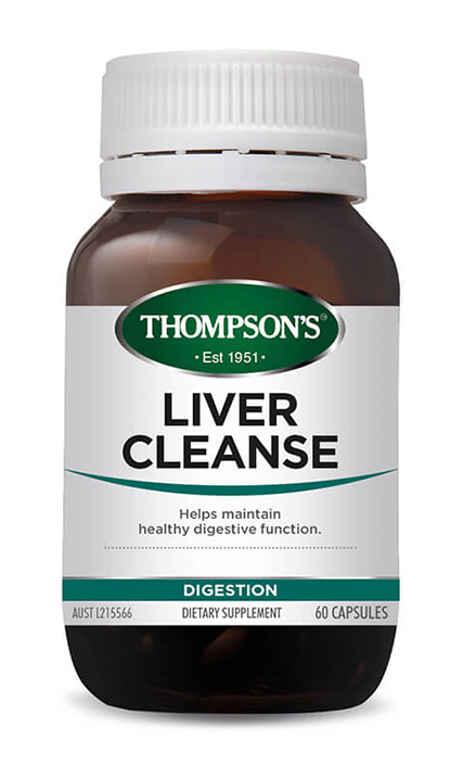 Thompsons Liver Cleanse Capsules High Potency 60