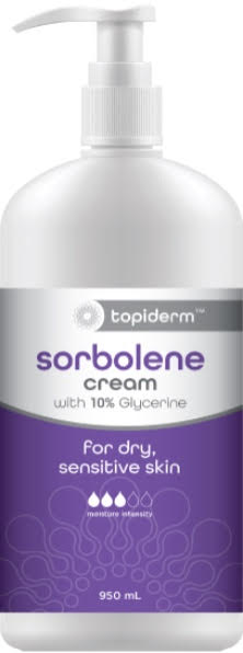 Topiderm Sorbolene Cream with 10% Glycerine 950ml