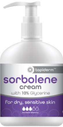 Topiderm Sorbolene Cream with 10% Glycerine 500ml