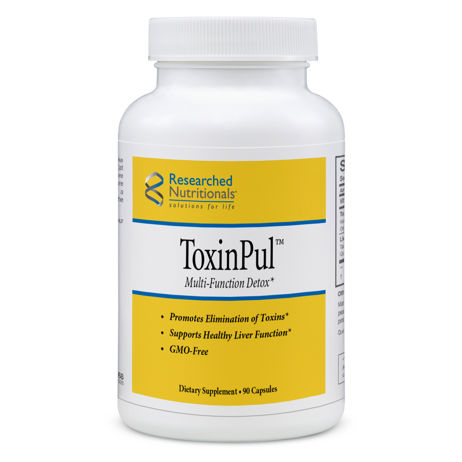 Researched Naturals ToxinPul Multi-Function Detox Capsules 90