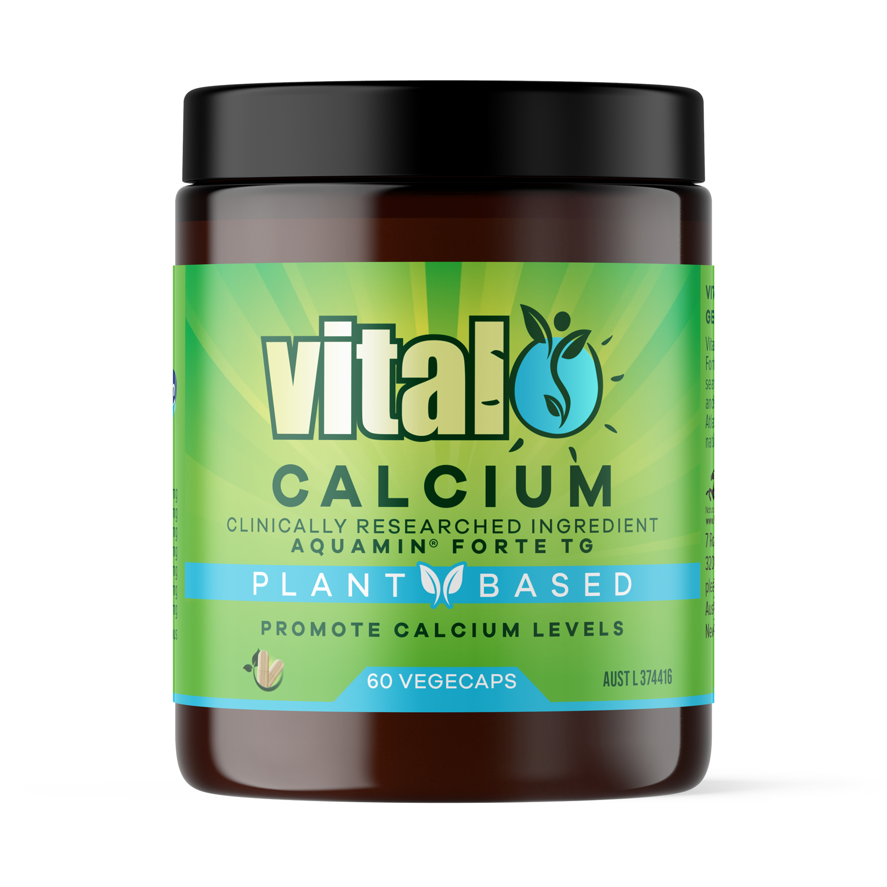 Vital Calcium VegeCapsules 60
