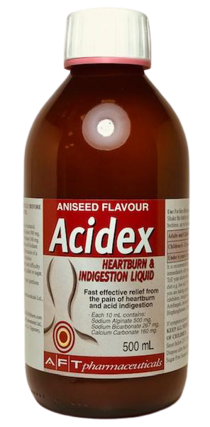 Acidex Heartburn & Indigestion Liquid 500ml