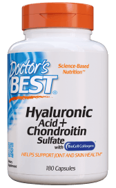 Doctor's Best Hyaluronic Acid with Chondroitin Sulfate Capsules