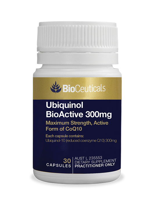 BioCeuticals Ubiquinol BioActive 300mg Capsules 30