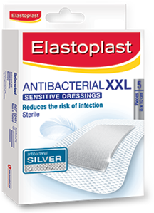 Elastoplast Antibacterial Waterproof Dressings XXL (8cm x 10cm) 5
