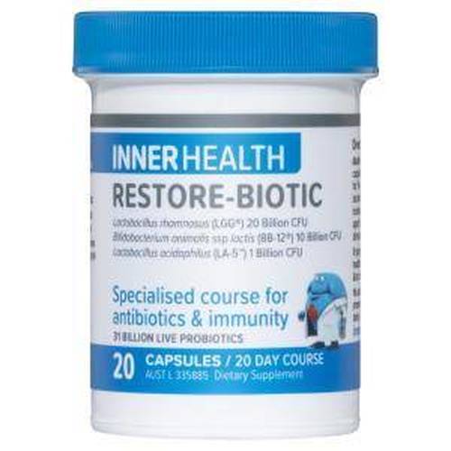 Inner Health Restore-Biotic Capsules 20