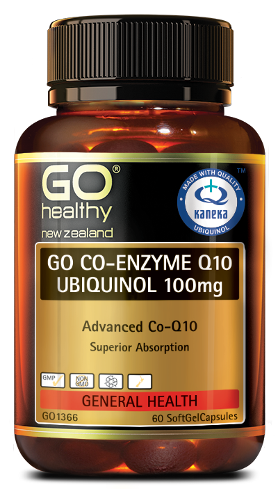 Go Healthy Co-Enzyme Q10 Ubiquinol 100mg Capsules 60