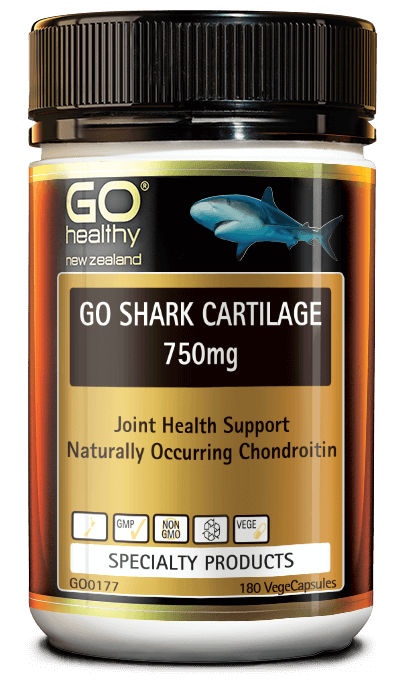 Go Healthy Shark Cartilage 750mg Capsules 180