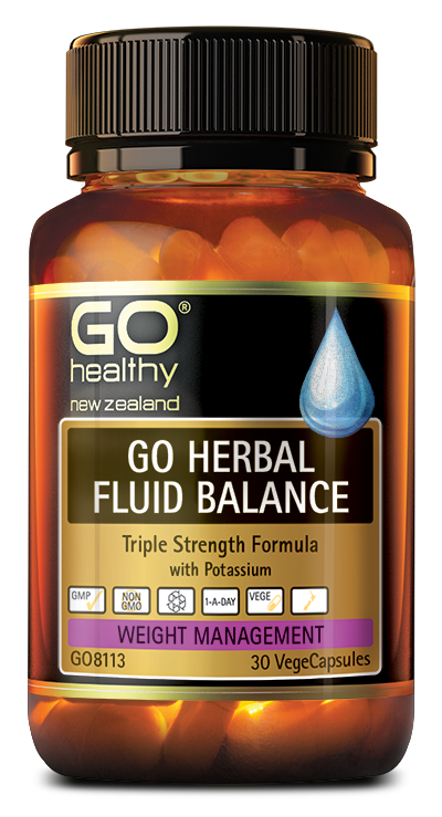 Go Healthy Herbal Fluid Balance VegeCaps 30