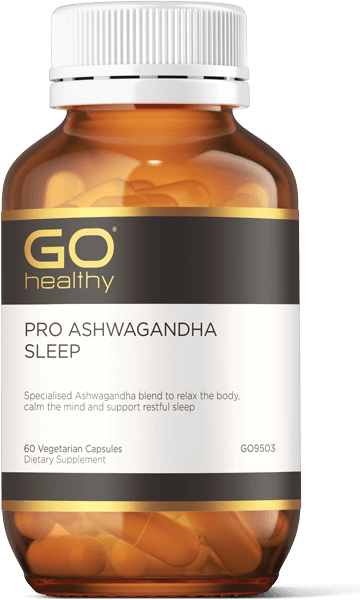 Go Healthy Pro Ashwagandha Sleep Vegetarian Capsules 60