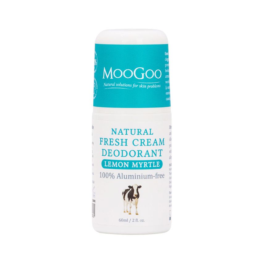 MooGoo Fresh Cream Deodorant Lemon Myrtle 60ml