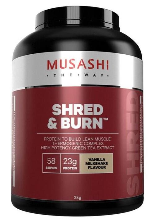 Musashi Shred & Burn Vanilla Milkshake 2kg