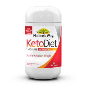 Nature's Way KetoDiet Capsules with MCTs 60