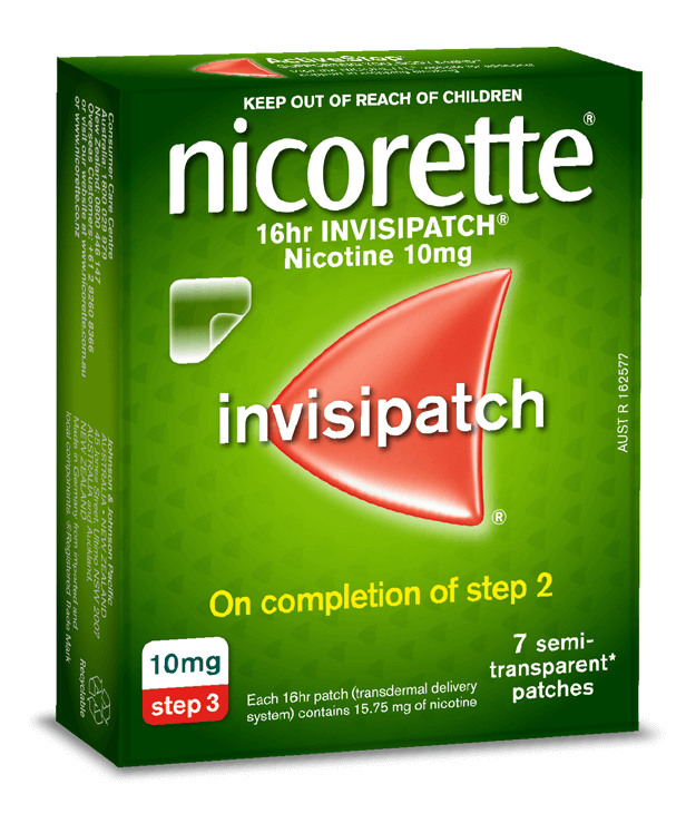 Nicorette Nicotine 16hr Invisipatch 7